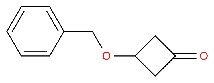 3-(Benzyloxy)cyclobutanone_分子结构_CAS_30830-27-4)