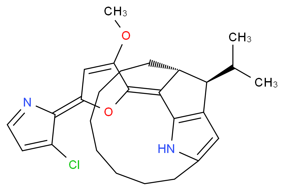 Roseophilin_分子结构_CAS_142386-38-7)