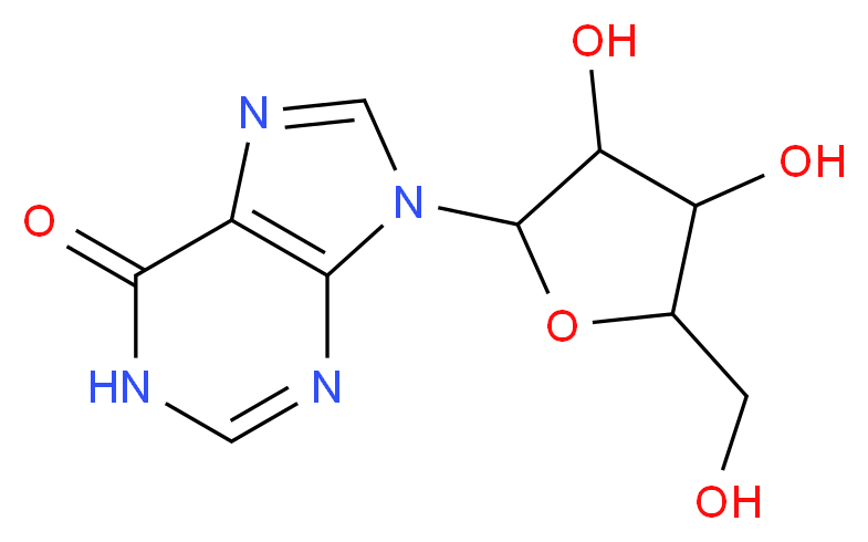 INOSINE_分子结构_CAS_58-63-9)