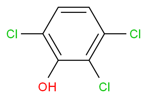 2,3,6-三氯苯酚_分子结构_CAS_933-75-5)