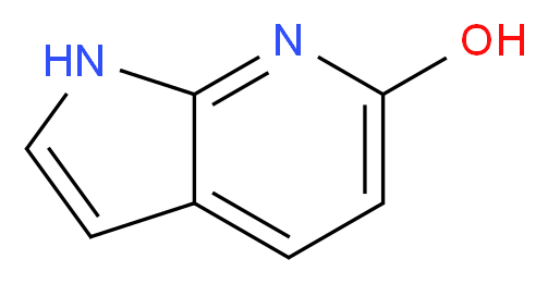 1H-Pyrrolo[2,3-b]pyridin-6-ol_分子结构_CAS_55052-26-1)