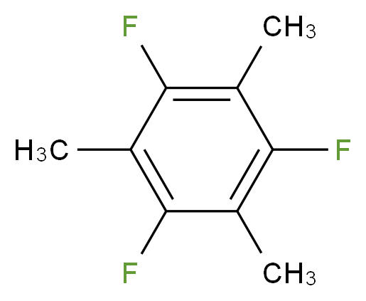 1,3,5-trifluoro-2,4,6-trimethylbenzene_分子结构_CAS_363-64-4