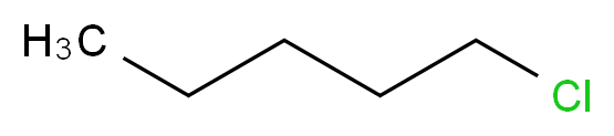 n-AMYL CHLORIDE_分子结构_CAS_543-59-9)