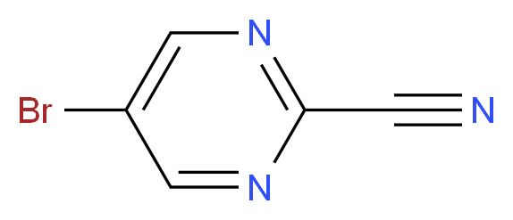 5-Bromopyrimidine-2-carbonitrile_分子结构_CAS_)