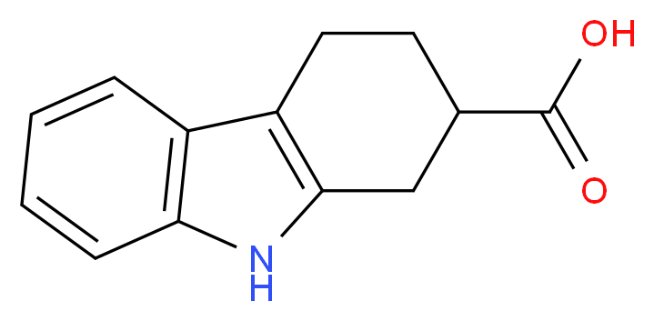 2,3,4,9-Tetrahydro-1H-carbazole-2-carboxylic acid_分子结构_CAS_37964-14-0)