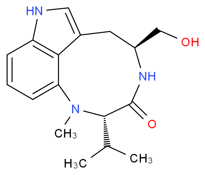 (-)-Indolactam V_分子结构_CAS_90365-57-4)