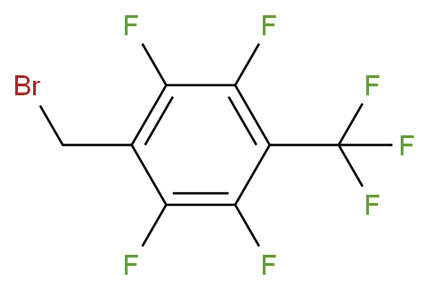 4-(Bromomethyl)-2,3,5,6-tetrafluoro-benzotrifluoride_分子结构_CAS_76437-40-6)