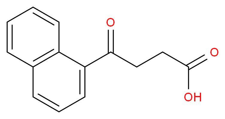 4-Naphthalen-1-yl-4-oxo-butyric acid_分子结构_CAS_4653-13-8)