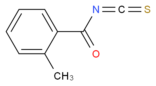 2-methylbenzoyl isothiocyanate_分子结构_CAS_28115-85-7