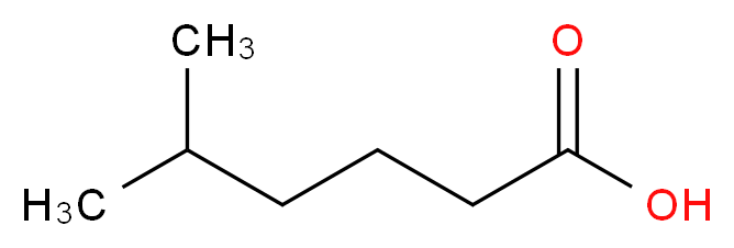 ISOAMYLACETIC ACID_分子结构_CAS_)