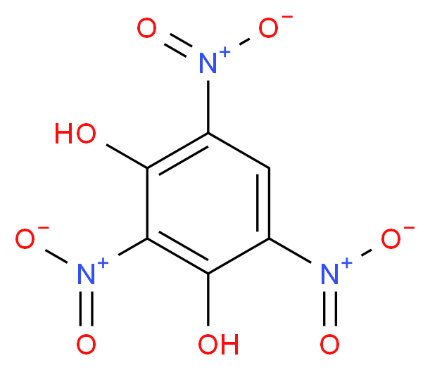 Styphnic acid_分子结构_CAS_82-71-3)