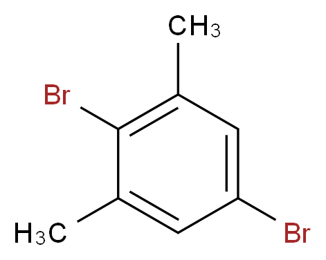 2,5-dibromo-1,3-dimethylbenzene_分子结构_CAS_100189-84-2