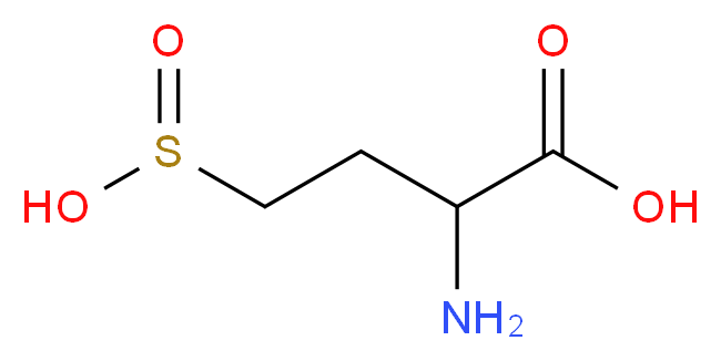 2-amino-4-sulfinobutanoic acid_分子结构_CAS_2686-70-6