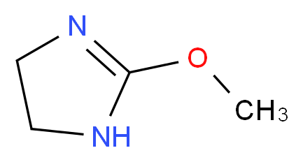 4,5-Dihydro-2-methoxy-1H-imidazole, (Solution in Dichloromethane)_分子结构_CAS_28118-54-9)