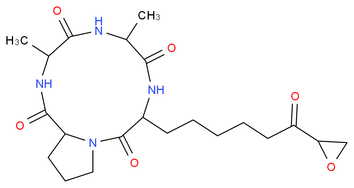 HC toxin from Helminthosporium carbonum_分子结构_CAS_83209-65-8)