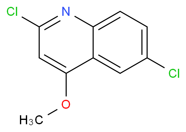 2,6-DICHLORO-4-METHOXYQUINOLINE_分子结构_CAS_952434-99-0)