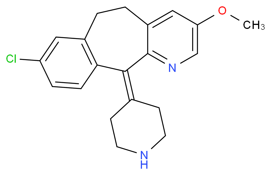 3-Methoxy Desloratadine_分子结构_CAS_165739-63-9)