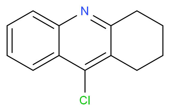 9-chloro-1,2,3,4-tetrahydroacridine_分子结构_CAS_5396-30-5