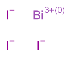 bismuth(3+) ion triiodide_分子结构_CAS_7787-64-6