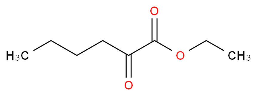 Ethyl 2-oxohexanoate_分子结构_CAS_5753-96-8)