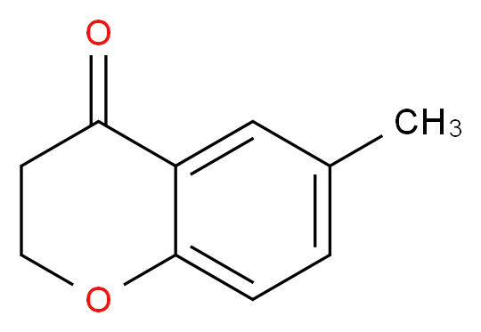 6-Methyl-2,3-dihydro-4H-chromen-4-one_分子结构_CAS_39513-75-2)