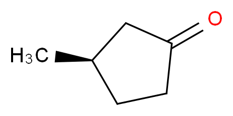 (3R)-3-methylcyclopentan-1-one_分子结构_CAS_6672-30-6