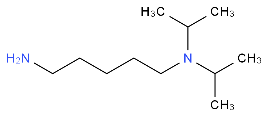 N,N-二异丙基-1,5-戊二胺_分子结构_CAS_209803-40-7)