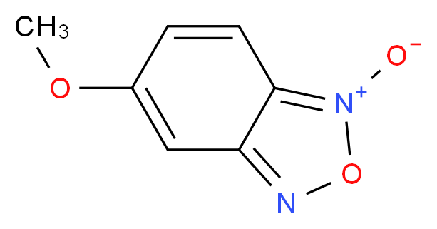 5-methoxy-2,1,3-benzoxadiazol-1-ium-1-olate_分子结构_CAS_7791-49-3)